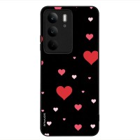Θήκη Sonique Heart Series για Realme C75 4G / Realme 14X 5G Μαύρο