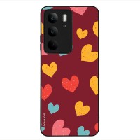 Θήκη Sonique Heart Series για Realme C75 4G / Realme 14X 5G Μπορντώ
