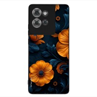 Θήκη Sonique 3D Flower Series για Motorola Edge 50 5G Πορτοκαλί 01
