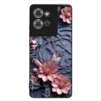 Θήκη Sonique 3D Flower Series για Motorola Edge 50 5G Ροζ 02