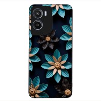 Θήκη Sonique 3D Flower Series για Motorola Moto G05 4G / Moto E15 4G Γαλάζιο