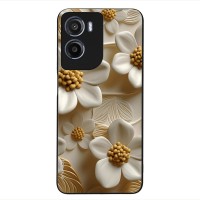 Θήκη Sonique 3D Flower Series για Motorola Moto G05 4G / Moto E15 4G Λευκό
