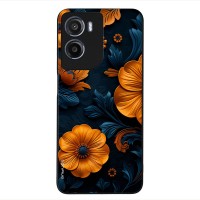 Θήκη Sonique 3D Flower Series για Motorola Moto G05 4G / Moto E15 4G Πορτοκαλί 01