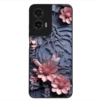 Θήκη Sonique 3D Flower Series για Motorola Moto G35 5G Ροζ 02