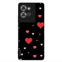 Θήκη Sonique Heart Series για Motorola Edge 50 5G Μαύρο