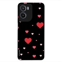 Θήκη Sonique Heart Series για Motorola Moto G05 4G / Moto E15 4G Μαύρο