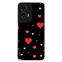 Θήκη Sonique Heart Series για Motorola Moto G35 5G Μαύρο