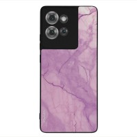 Θήκη Sonique Marble Series για Motorola Edge 50 5G Βιολετί