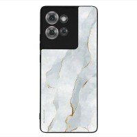 Θήκη Sonique Marble Series για Motorola Edge 50 5G Λευκό 01