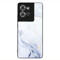Θήκη Sonique Marble Series για Motorola Edge 50 5G Λευκό 02