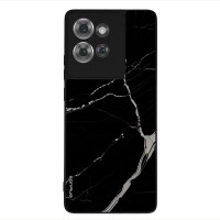Θήκη Sonique Marble Series για Motorola Edge 50 5G Μαύρο