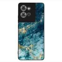 Θήκη Sonique Marble Series για Motorola Edge 50 5G Μπλε