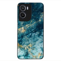 Θήκη Sonique Marble Series για Motorola Moto G05 4G / Moto E15 4G Μπλε