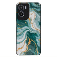 Θήκη Sonique Marble Series για Motorola Moto G05 4G / Moto E15 4G Πράσινο 01