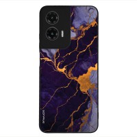 Θήκη Sonique Marble Series για Motorola Moto G35 5G Μωβ