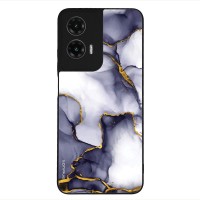 Θήκη Sonique Marble Series για Motorola Moto G35 5G Μωβ Γκρι