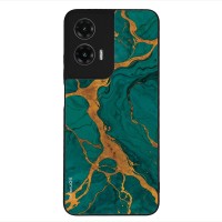 Θήκη Sonique Marble Series για Motorola Moto G35 5G Πράσινο