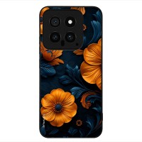 Θήκη Sonique 3D Flower Series για Xiaomi Xiaomi 14 Πορτοκαλί 01