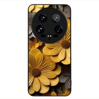 Θήκη Sonique 3D Flower Series για Xiaomi Xiaomi 14 Ultra Κίτρινο