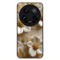 Θήκη Sonique 3D Flower Series για Xiaomi Xiaomi 14 Ultra Λευκό