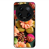 Θήκη Sonique 3D Flower Series για Xiaomi Xiaomi 14 Ultra Σομόν
