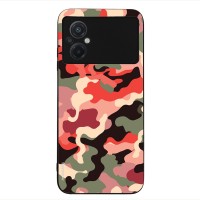 Θήκη Sonique Camouflage Army Series για Xiaomi Poco M5 Κόκκινο