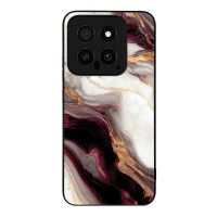 Θήκη Sonique Marble Series για Xiaomi Xiaomi 14 Μπορντώ
