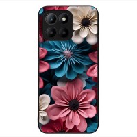 Θήκη Sonique 3D Flower Series για Honor 70 Lite 5G Ροζ 01
