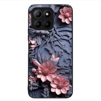 Θήκη Sonique 3D Flower Series για Honor 70 Lite 5G Ροζ 02
