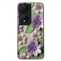 Θήκη Sonique 3D Flower Series για Honor 90 Smart 5G / Honor X7b Βιολετί