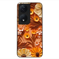 Θήκη Sonique 3D Flower Series για Honor 90 Smart 5G / Honor X7b Πορτοκαλί