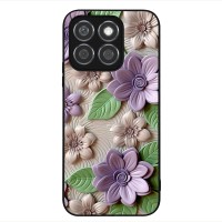 Θήκη Sonique 3D Flower Series για Honor X8b Βιολετί