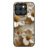 Θήκη Sonique 3D Flower Series για Honor X8b Λευκό
