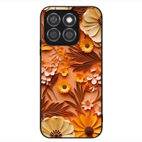Θήκη Sonique 3D Flower Series για Honor X8b Πορτοκαλί