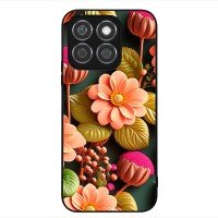 Θήκη Sonique 3D Flower Series για Honor X8b Σομόν
