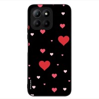 Θήκη Sonique Heart Series για Honor 70 Lite 5G Μαύρο