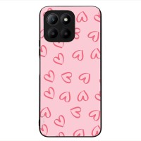Θήκη Sonique Heart Series για Honor 70 Lite 5G Ροζ