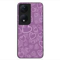 Θήκη Sonique Heart Series για Honor 90 Smart 5G / Honor X7b Βιολετί