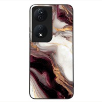 Θήκη Sonique Marble Series για Honor 90 Smart 5G / Honor X7b Μπορντώ