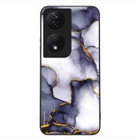 Θήκη Sonique Marble Series για Honor 90 Smart 5G / Honor X7b Μωβ Γκρι