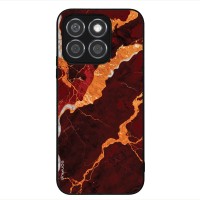 Θήκη Sonique Marble Series για Honor X8b Κόκκινο