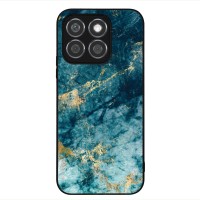 Θήκη Sonique Marble Series για Honor X8b Μπλε