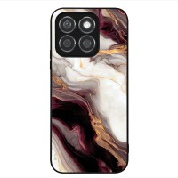 Θήκη Sonique Marble Series για Honor X8b Μπορντώ