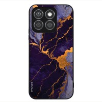 Θήκη Sonique Marble Series για Honor X8b Μωβ