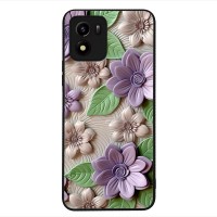 Θήκη Sonique 3D Flower Series για VIVO Y01 4G Βιολετί