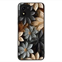 Θήκη Sonique 3D Flower Series για VIVO Y01 4G Γκρι