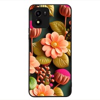 Θήκη Sonique 3D Flower Series για VIVO Y01 4G Σομόν