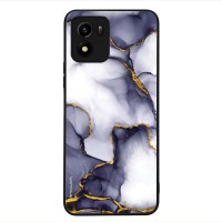 Θήκη Sonique Marble Series για VIVO Y01 4G Μωβ Γκρι
