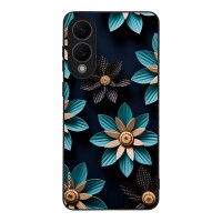 Θήκη Sonique 3D Flower Series για Samsung Galaxy S25 Edge Γαλάζιο