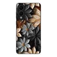 Θήκη Sonique 3D Flower Series για Samsung Galaxy S25 Edge Γκρι